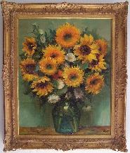 Marcel Dyf "Sunflowers"