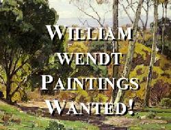 Buying William Wendt Paintings!