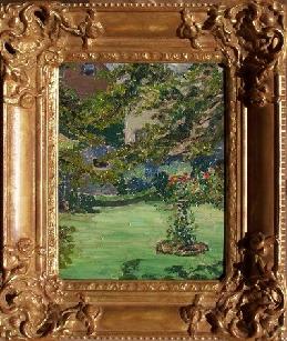 "Artist's Garden" by Harriet Lumis