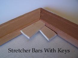 Stretcher Bar Corner Keys Wedges